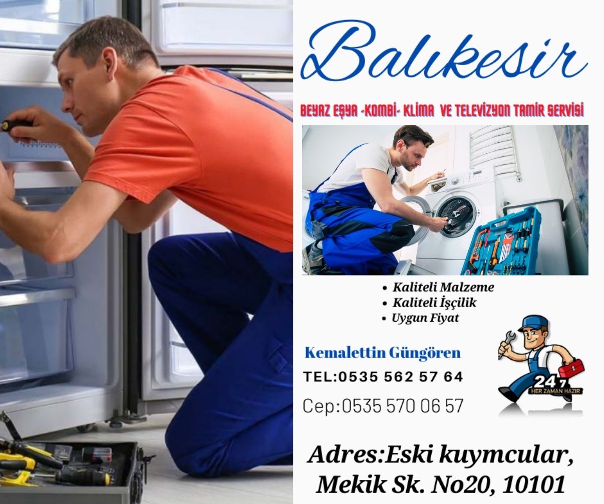 Balıkesir Beyaz Eşya Tamircisi